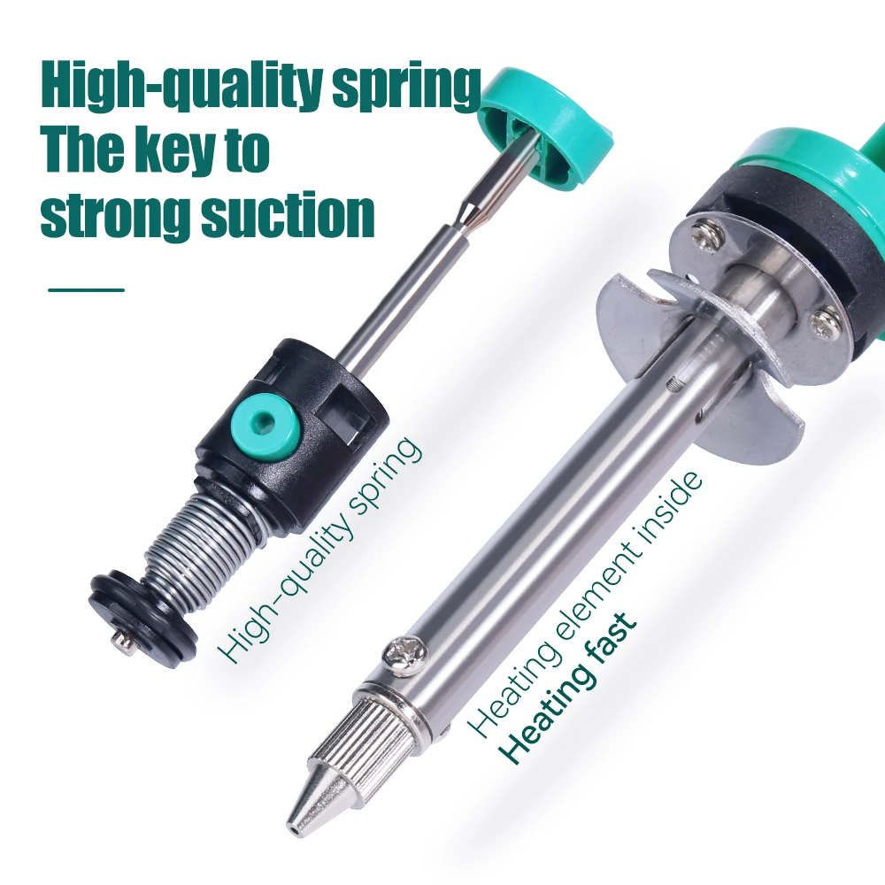 YIHUA-succionador eléctrico de - Desoldering Pump Electric Vacuum Station reseña y precio